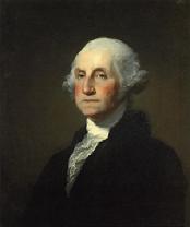George Washington served as the first President of the United States of America. He was inaugurated on April 30, 1789 and served two terms as President. Born in 1732, Washington was initiated on November 4, 1752, passed on March 3, 1753, and raised a Master Mason on August 4, 1753 in Fredericksburg Lodge, Virginia. He would serve as the Commander in Chief of the Continental Armies during the Revolutionary War. In 1788, Washington was appointed Charter Master of Alexandria Lodge No. 22, Virginia during the organization of the lodge and in December 1788, he was elected Master. There is no evidence that he was ever installed or presided over any meetings of this lodge. While President, he would act as Grand Master in leveling the cornerstone of the U.S. Capitol in Washington, D.C. on September 18, 1793. During his life, Washington was somewhat active and supportive of Freemasonry. He died on December 14, 1799, less than three years following his second term as President.